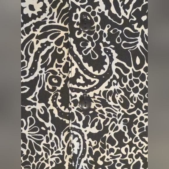 NWT Notations Paisley Print Top - Picture 4 of 12